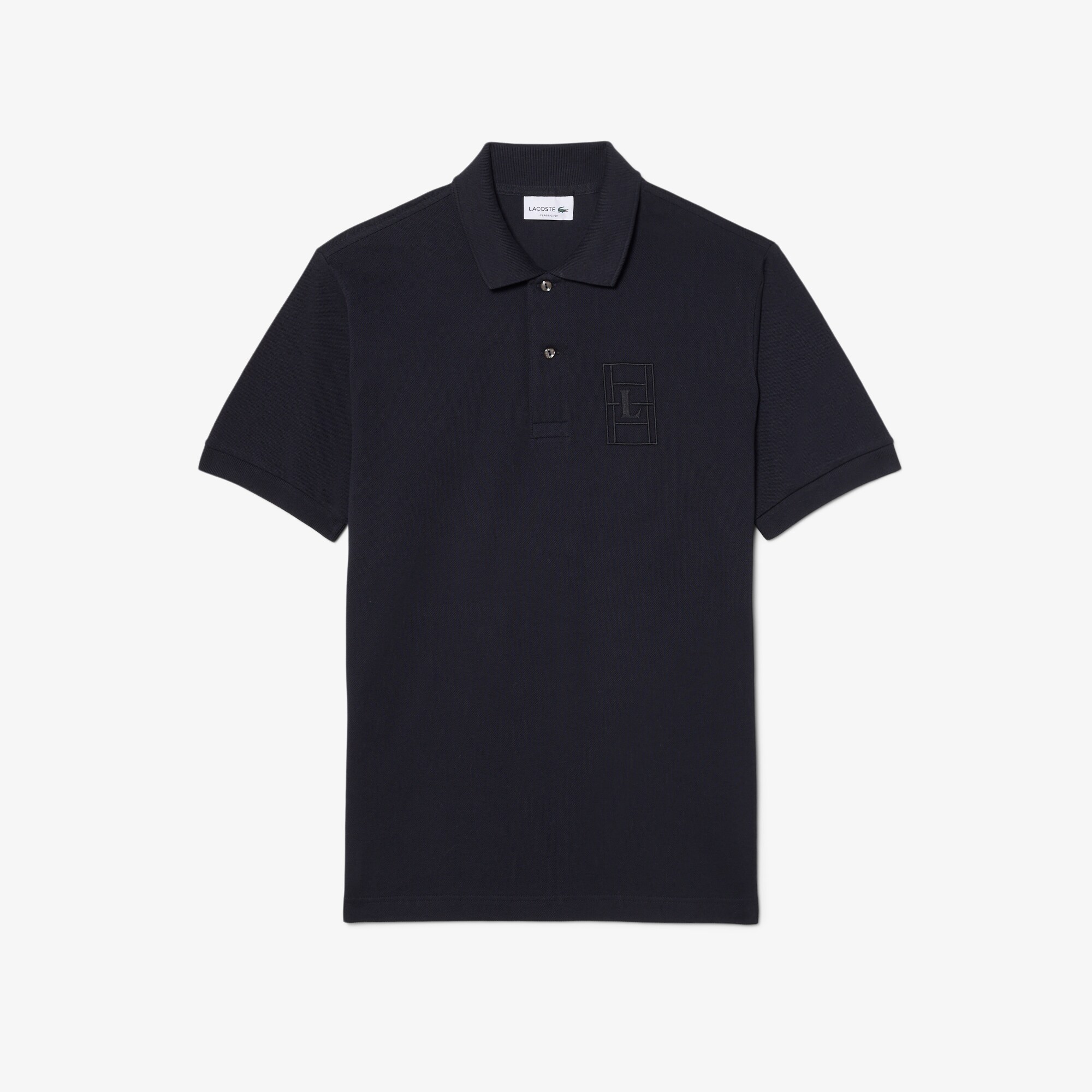Kaos Polo Embroidery Detail  Petit Piqu&eacute; Classic Fit image number 3