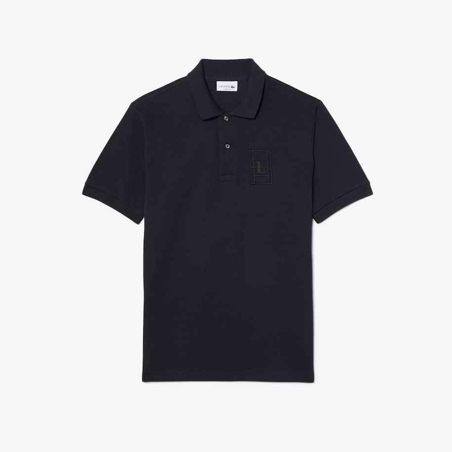 Kaos Polo Embroidery Detail  Petit Piqu&eacute; Classic Fit image number 3