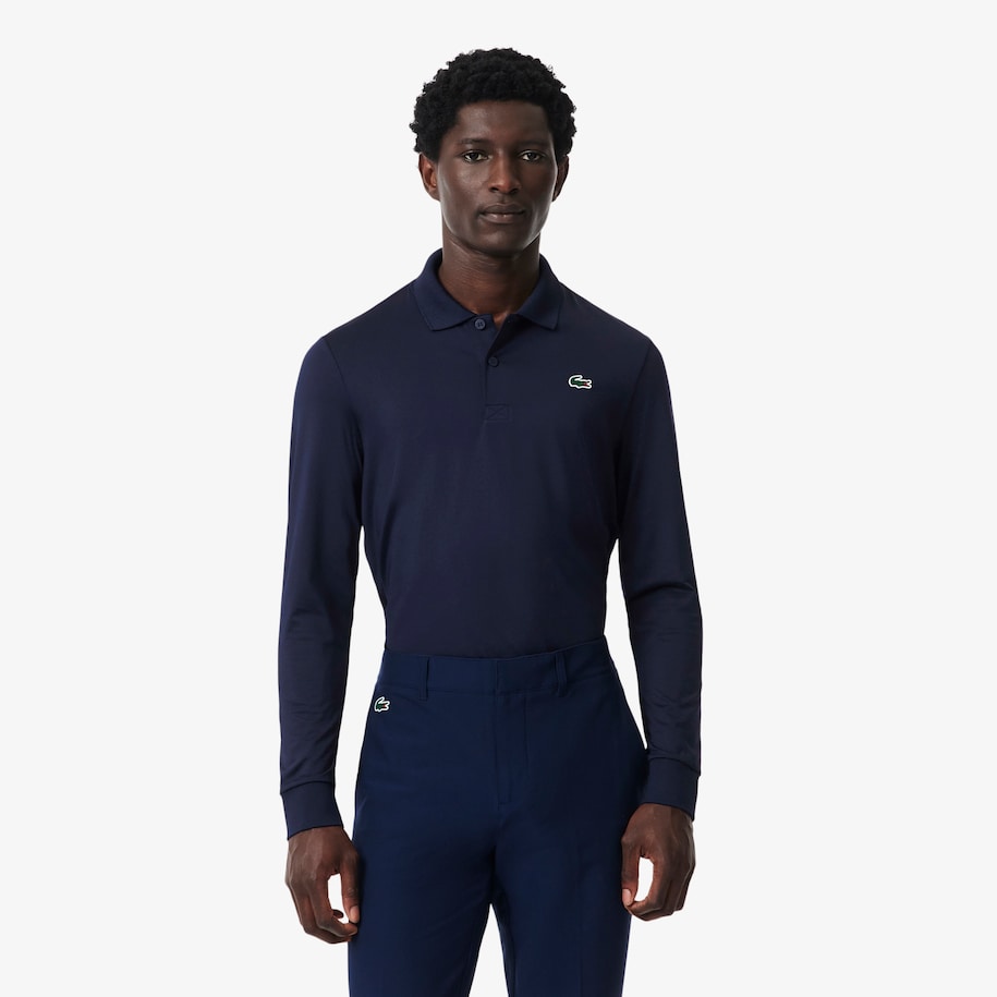 Kaos Polo Golf Regular Fit Ultra Dry Lengan Panjang image number 0