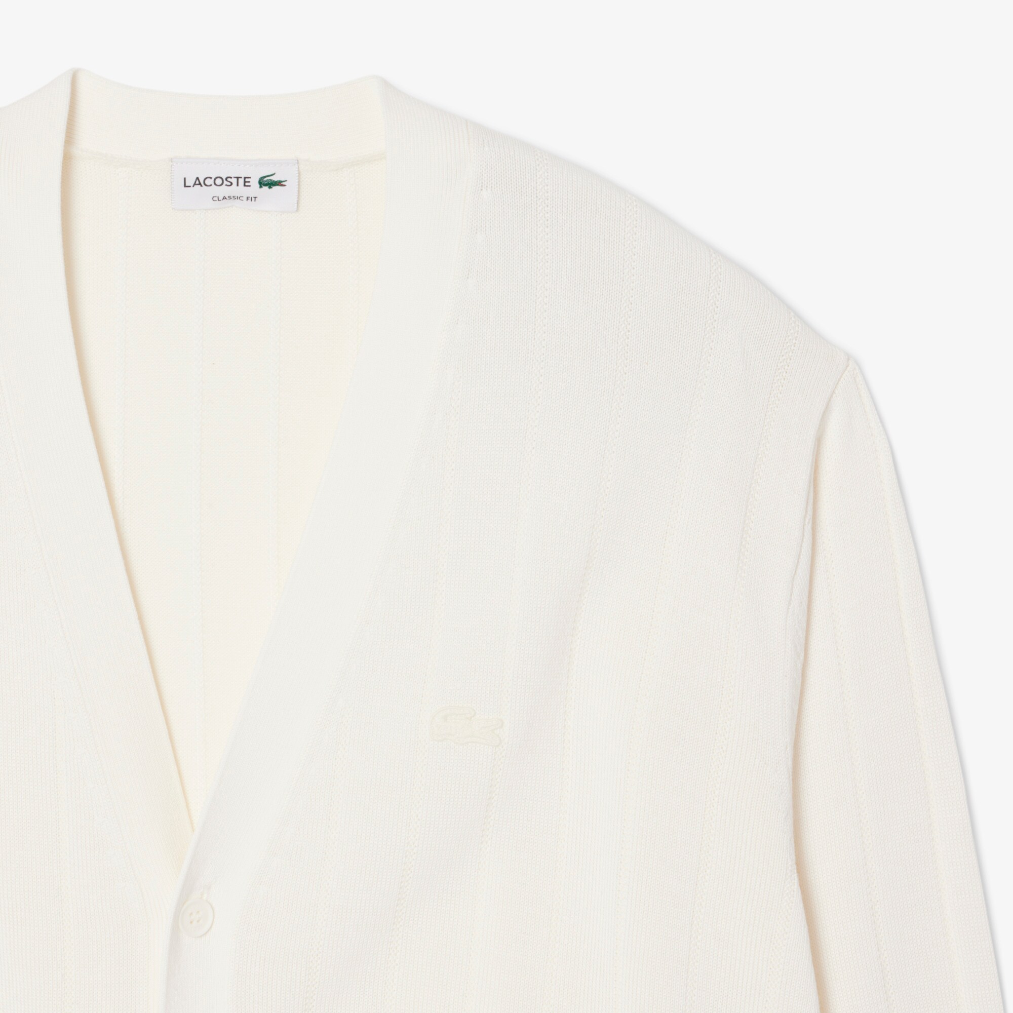 Fluid Rib Knit Cardigan image number 4