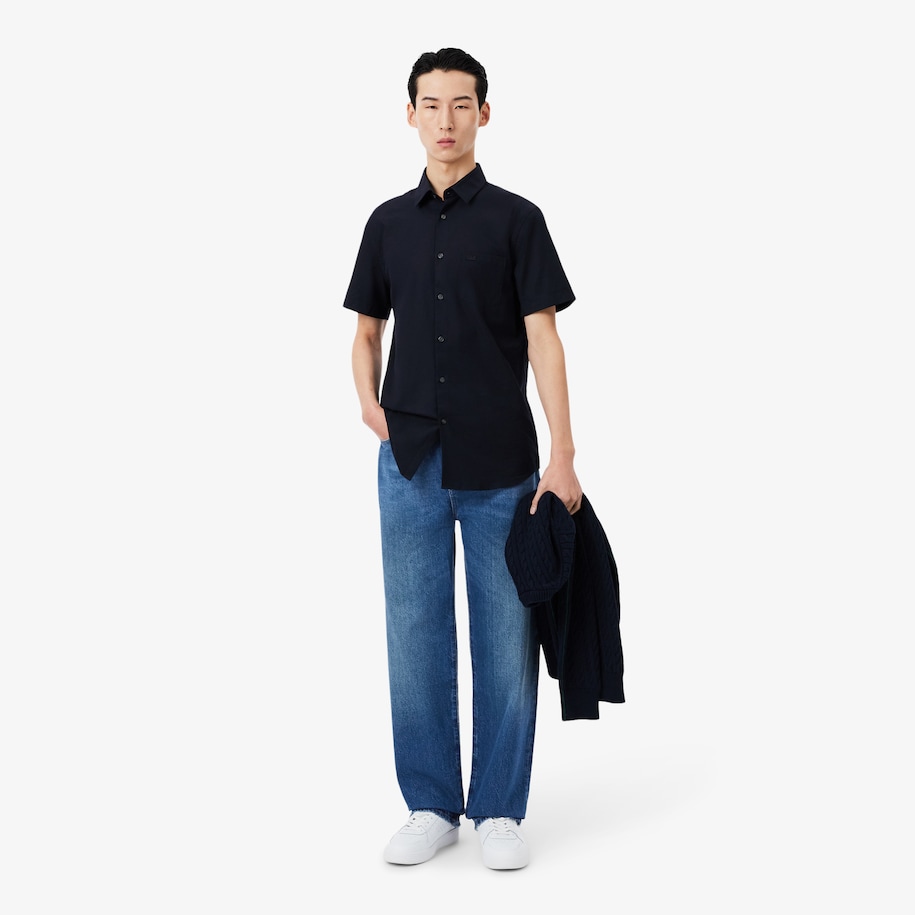 Celana Denim Jeans Pria Indigo Straight Leg image number 0