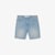 Straight Fit Denim Bermuda Shorts image number 3