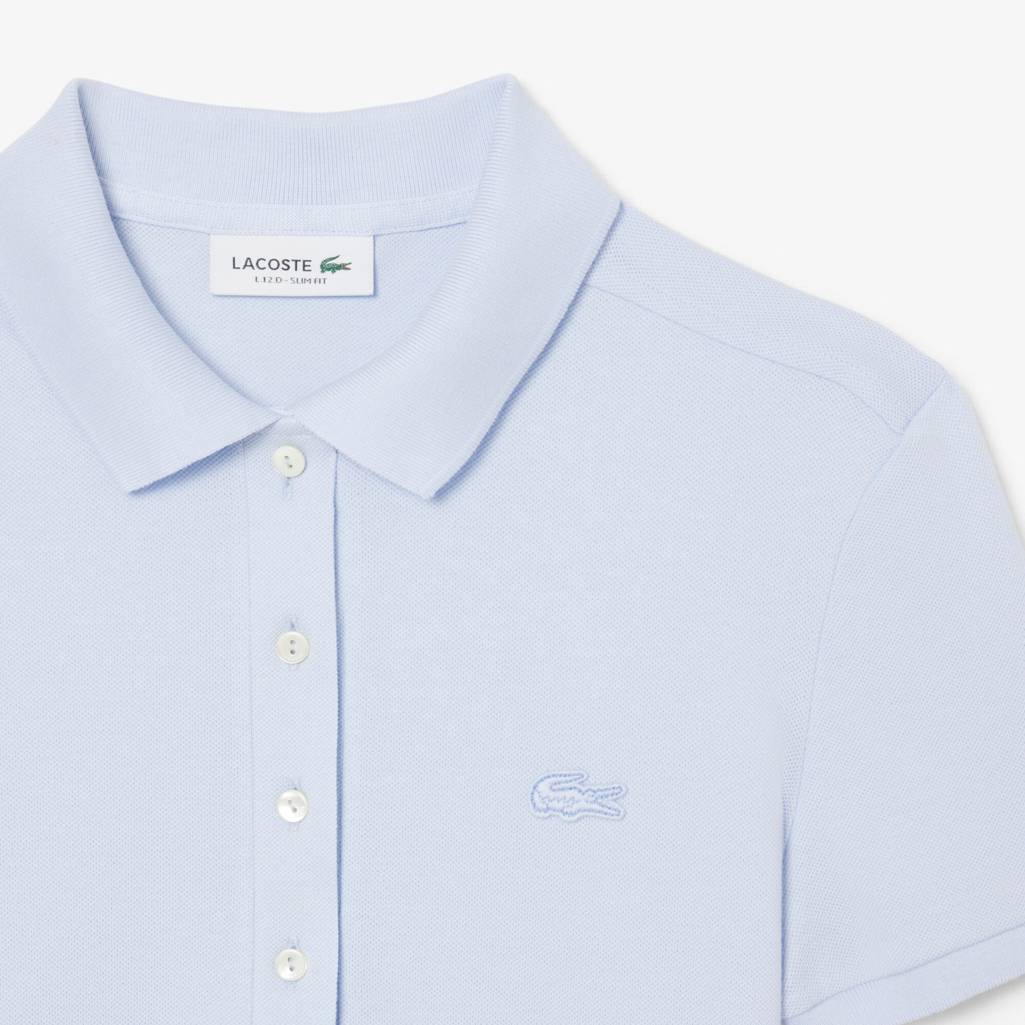 L.12.D Slim Fit Stretch Petit Piqu&eacute; Polo Shirt image number 4