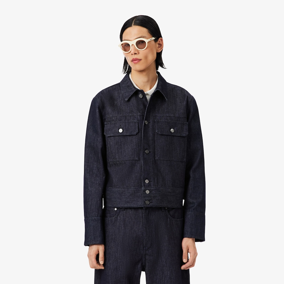 Jaket Indigo Denim Jacket Runway image number 0