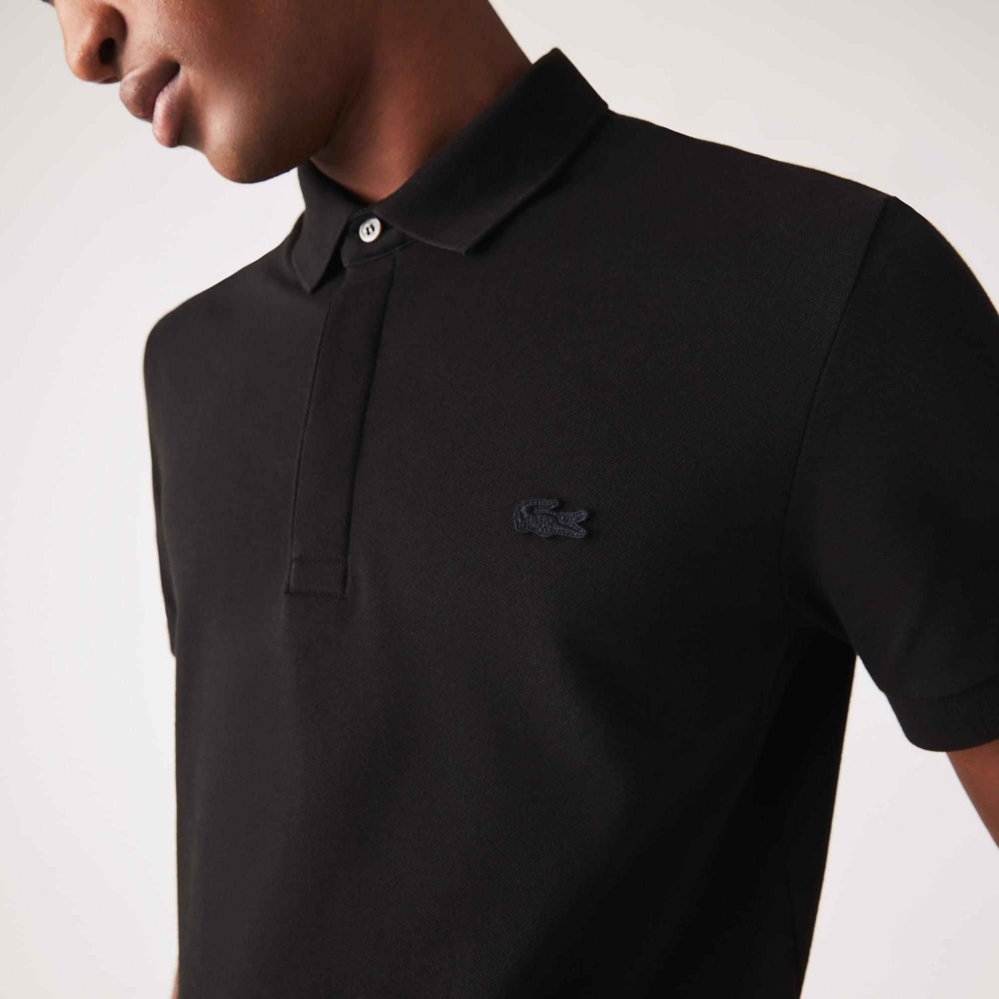 Regular Fit Paris Stretch Piqu&eacute; Polo Shirt image number 3