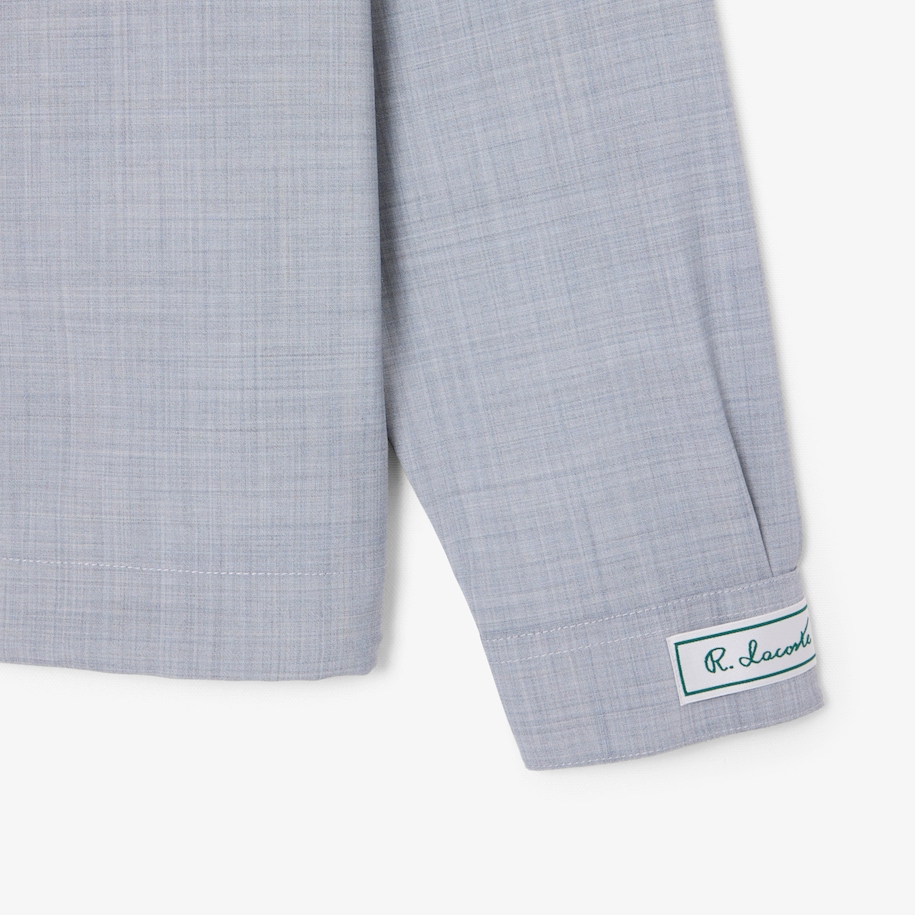 Kemeja Overshirt Blend Oversized Wool image number 5