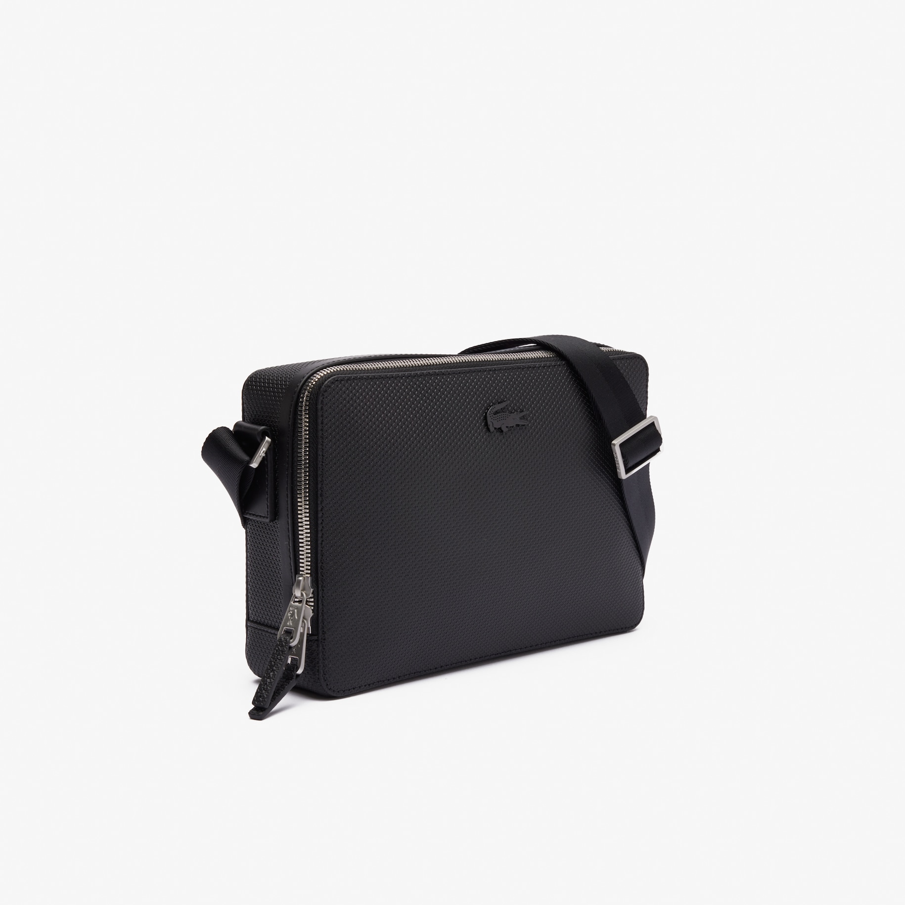 Chantaco Piqu&eacute; Leather Reporter Bag image number 4