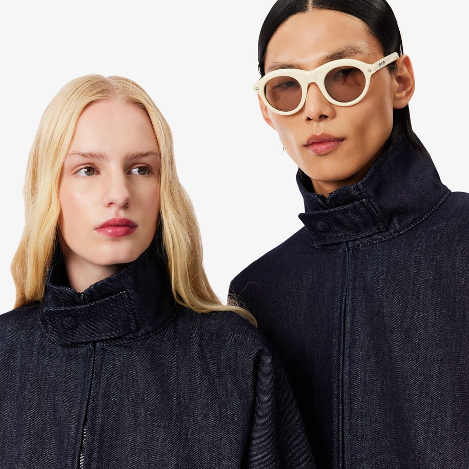 Jaket Denim Track Runway image number 1