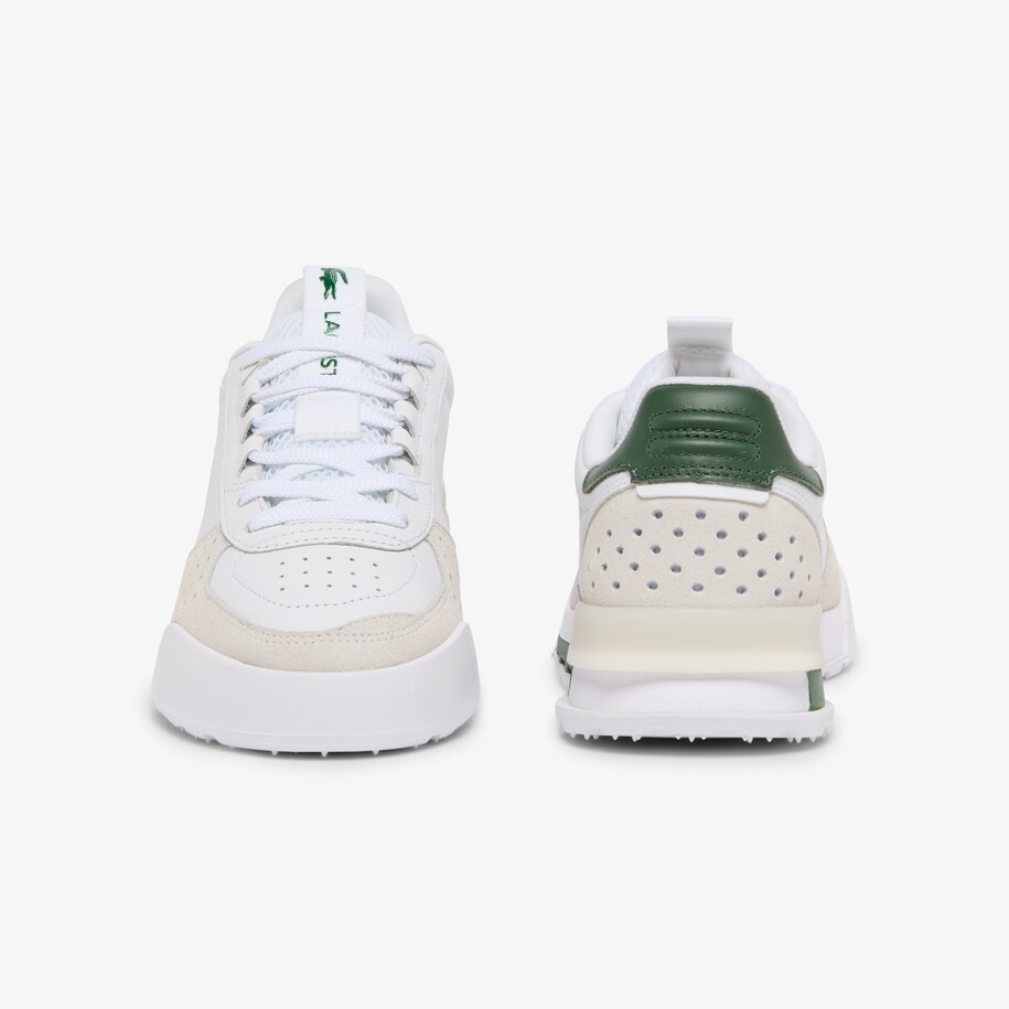 Sepatu Sneakers Wanita Lacoste Slam Break Kulit image number 4