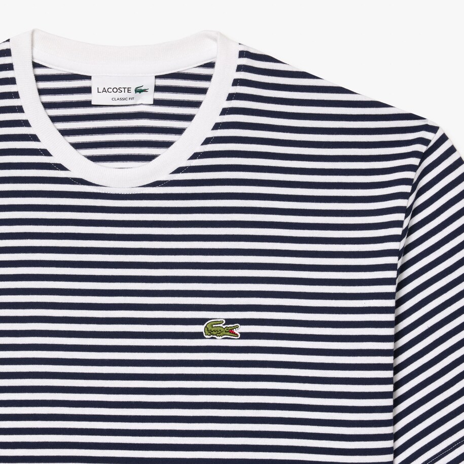 Striped Heavy Cotton T-Shirt image number 4