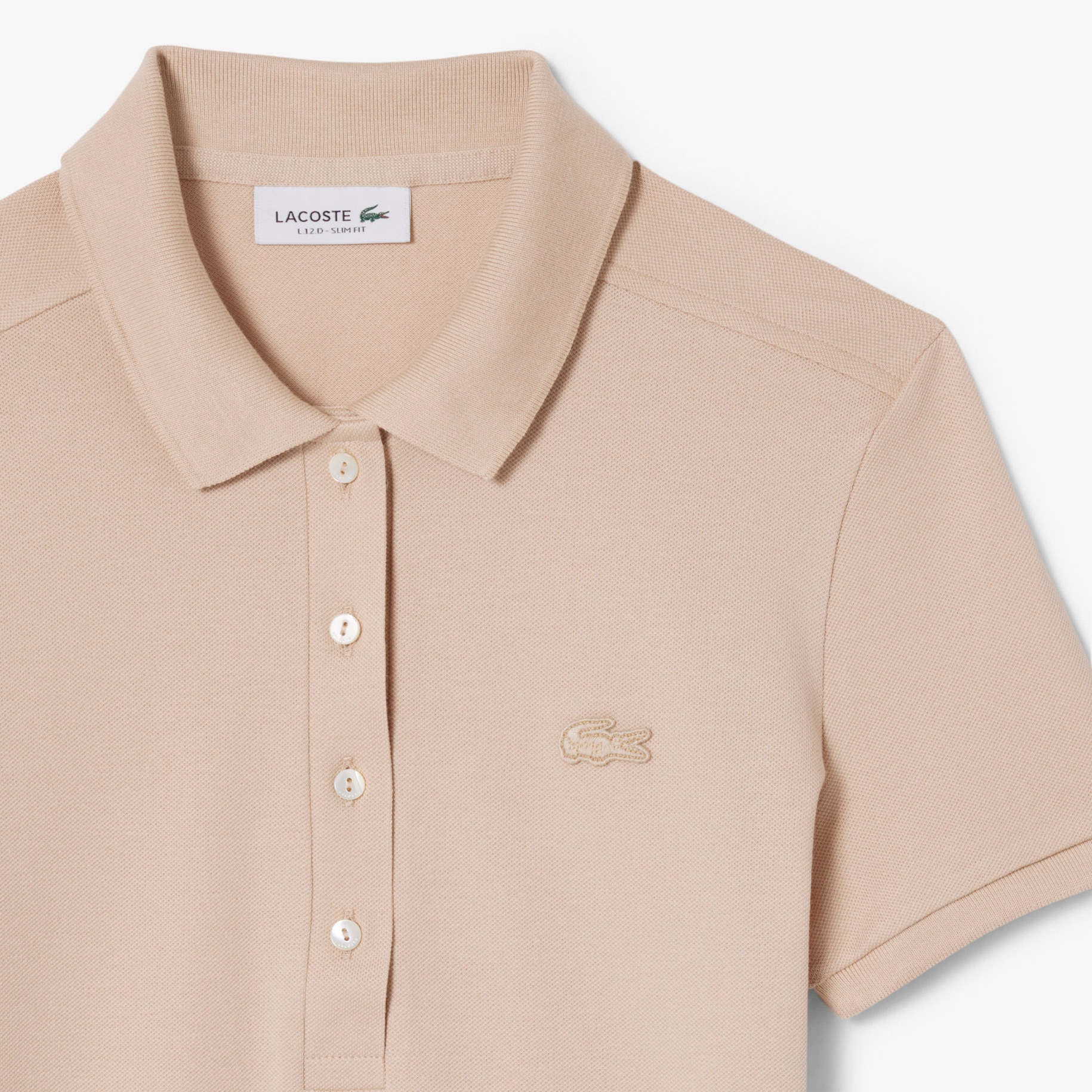 L.12.D Slim Fit Stretch Petit Piqu&eacute; Polo Shirt image number 4