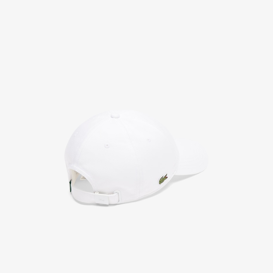 Unisex Lacoste Organic Cotton Twill Cap image number 1