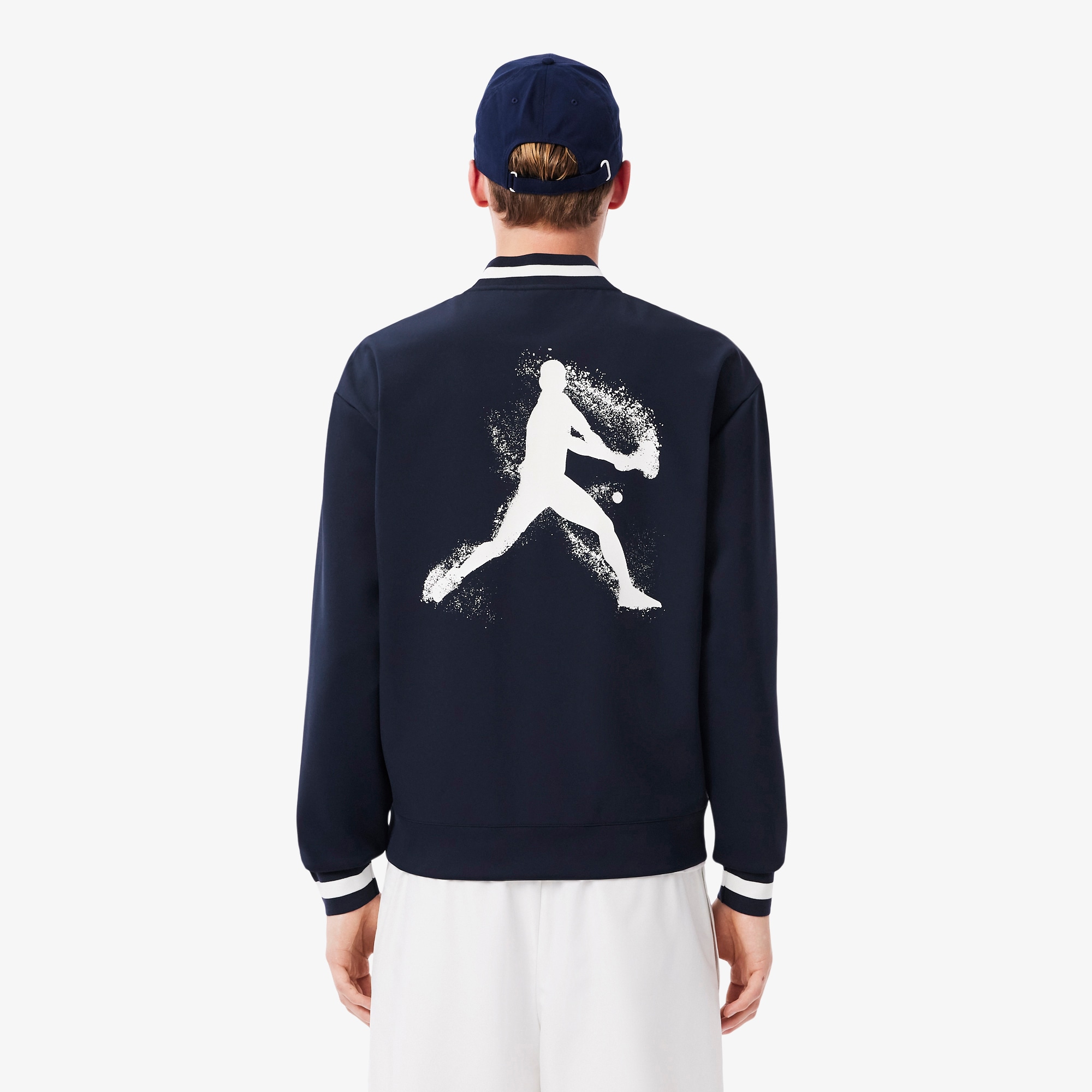 Jaket Tenis Lacoste X Novak Djokovic image number 2