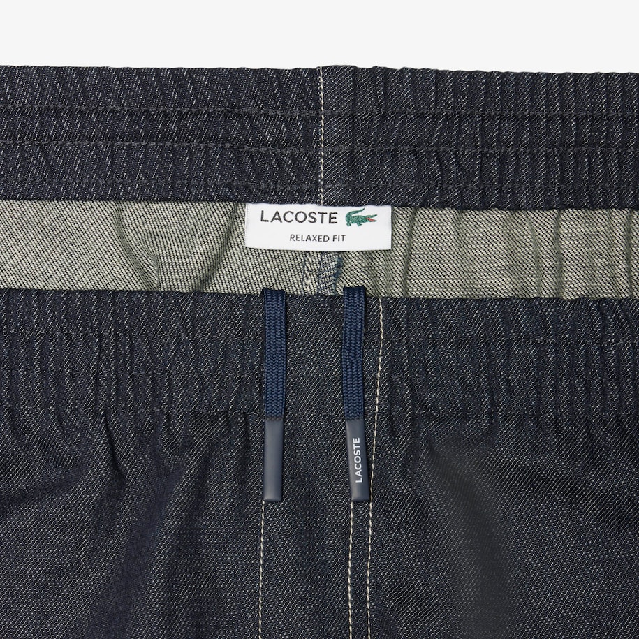 Relaxed Fit Elasticated Waist Denim Pants image number 5