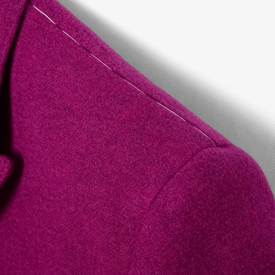 Blazer Wol Marbled Double Breasted Runway image number 7