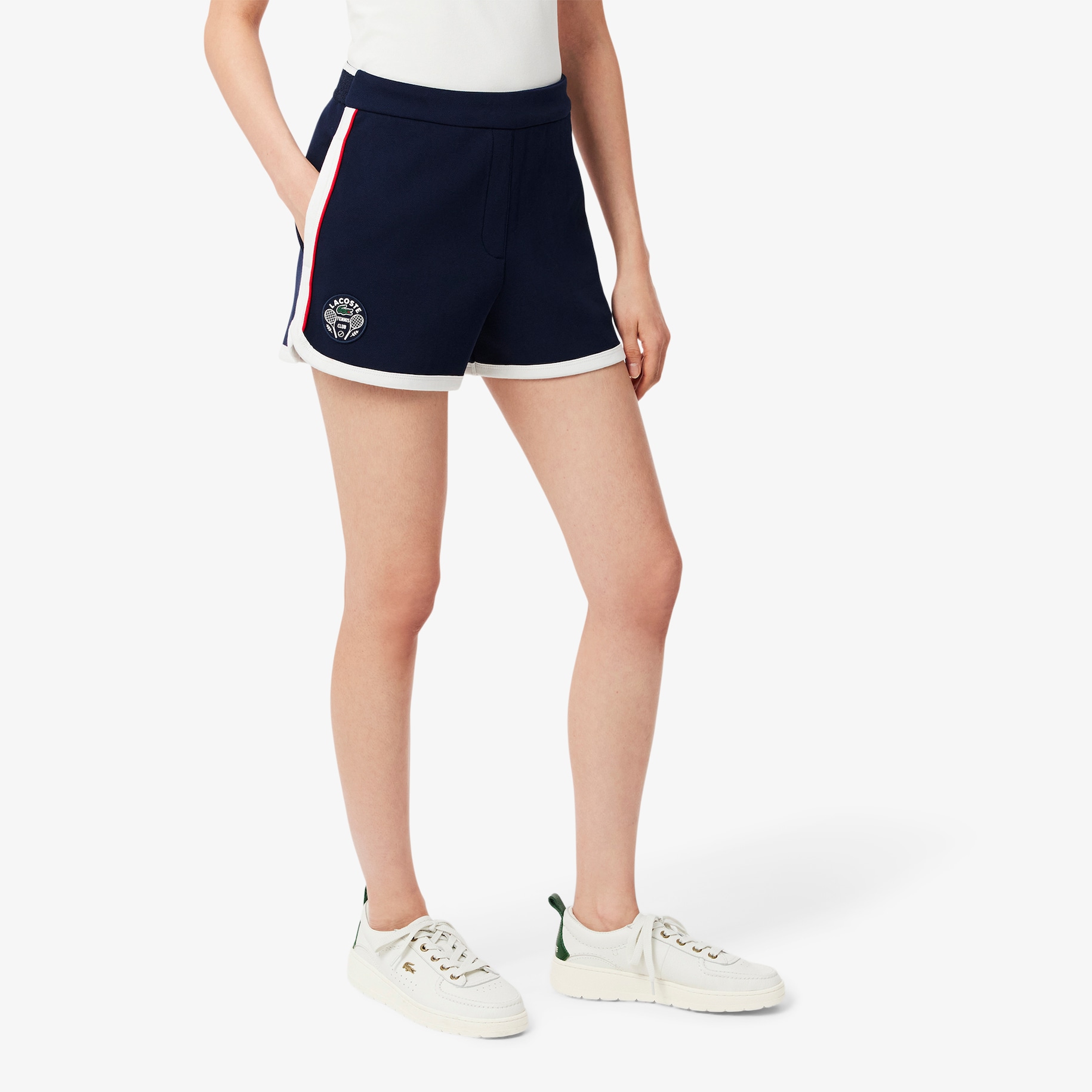 Tennis Heritage Stretch Piqu&eacute; Shorts image number 1
