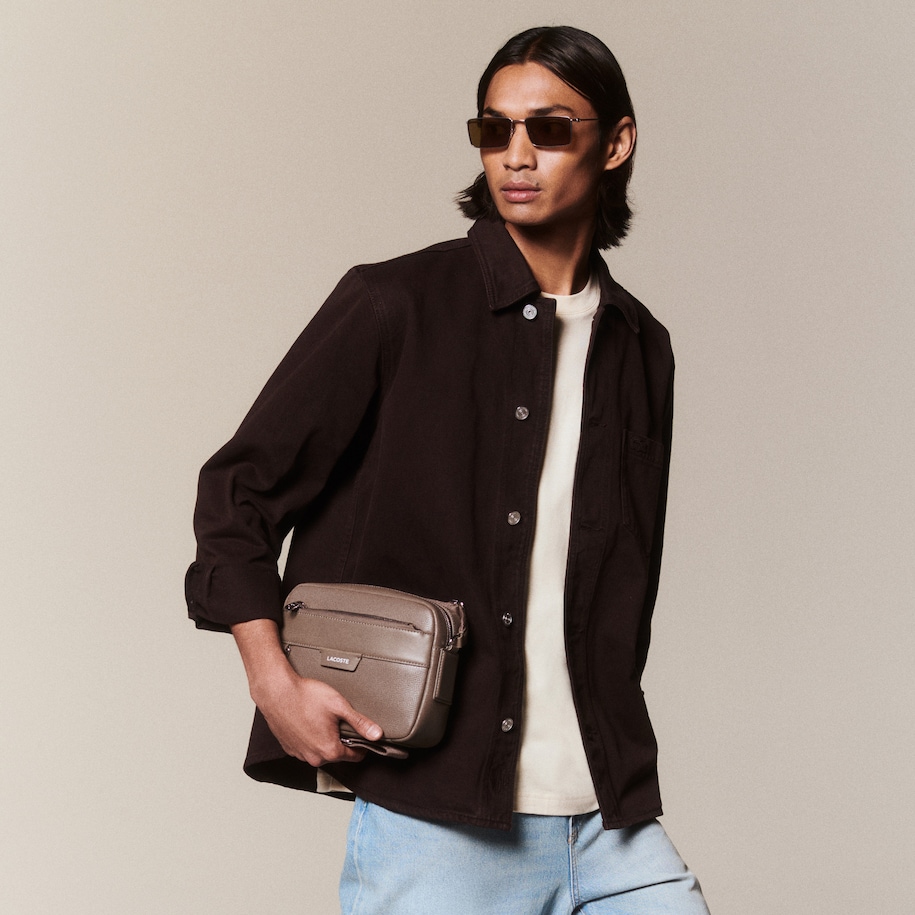 Ossian Leather Reporter Bag image number 5