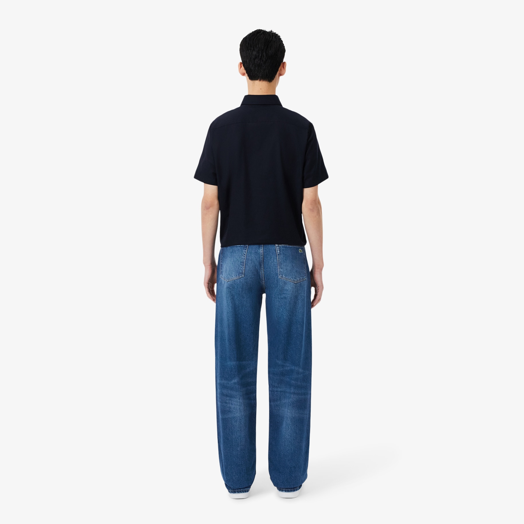 Celana Denim Jeans Pria Indigo Straight Leg image number 2