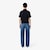 Celana Denim Jeans Pria Indigo Straight Leg image number 2