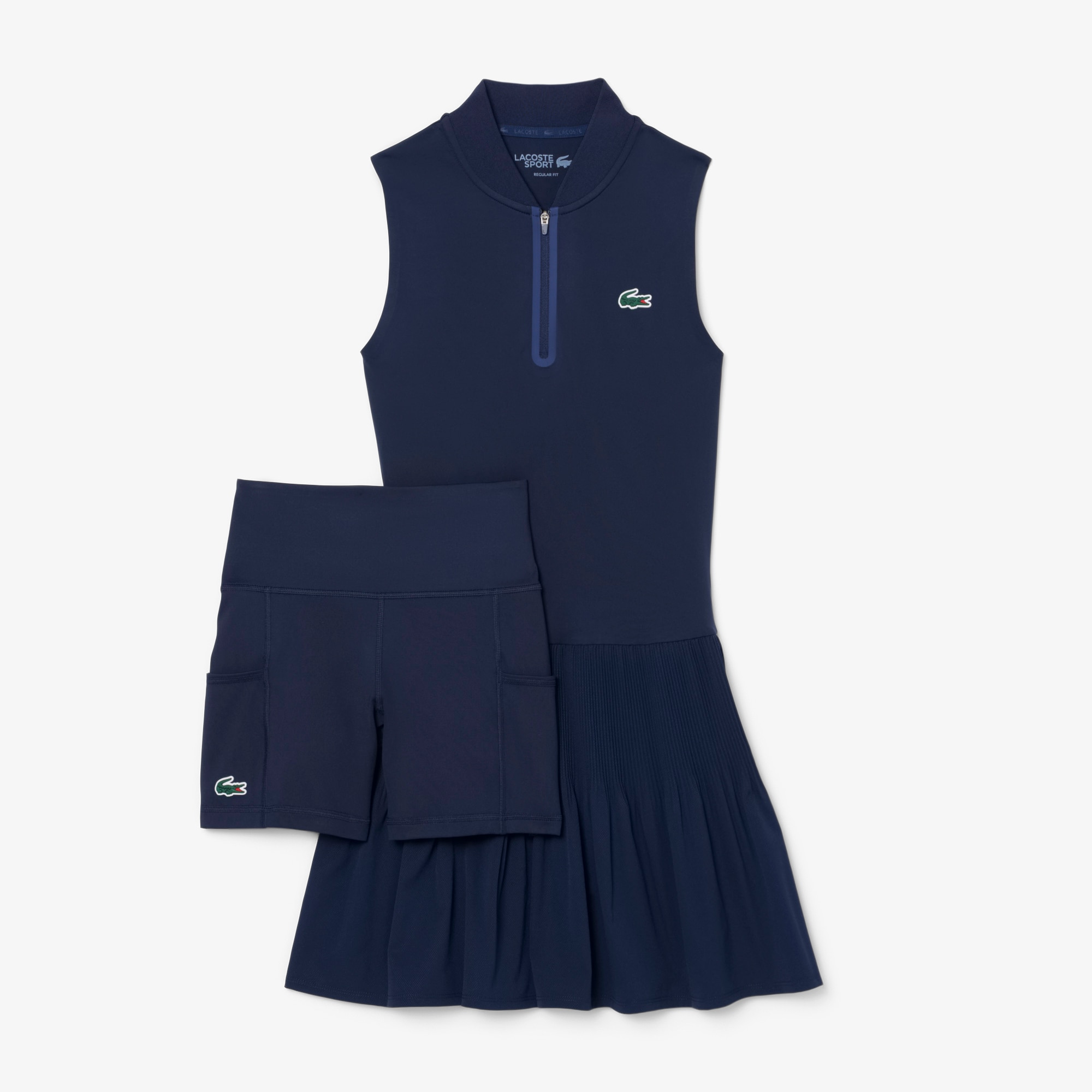 Dress Tennis Ultra Dry Stretch dengan Liner image number 4