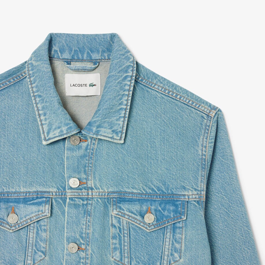 Crocodile Denim Jacket image number 5