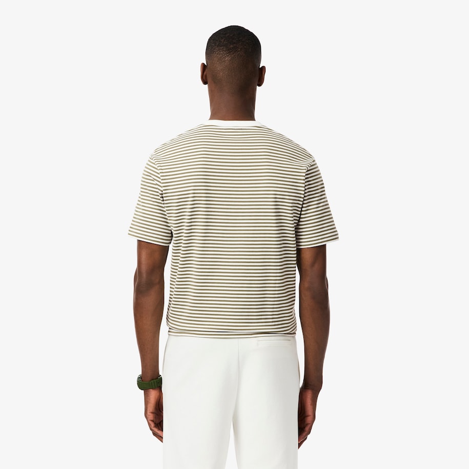 Striped Heavy Cotton T-Shirt image number 2