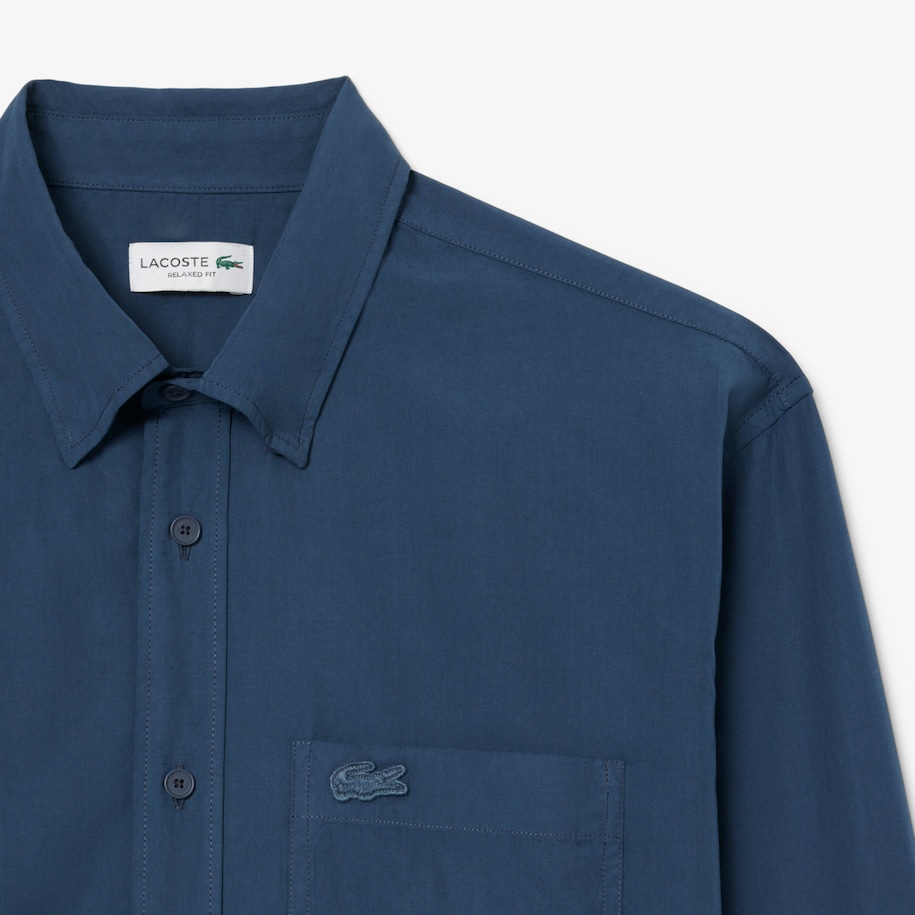 Lightweight Relaxed Fit Poplin Shirt image number 4