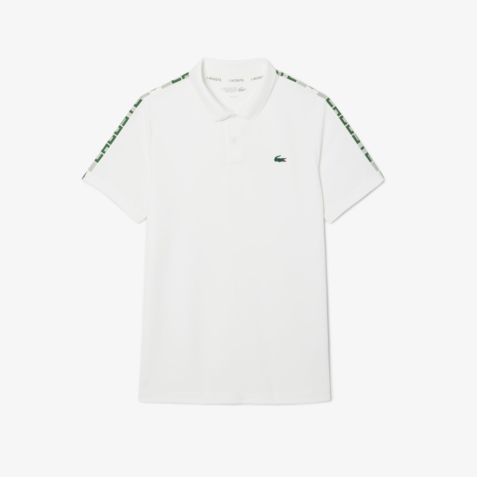 Ultra Dry Branded Stripe Tennis Polo Shirt image number 3