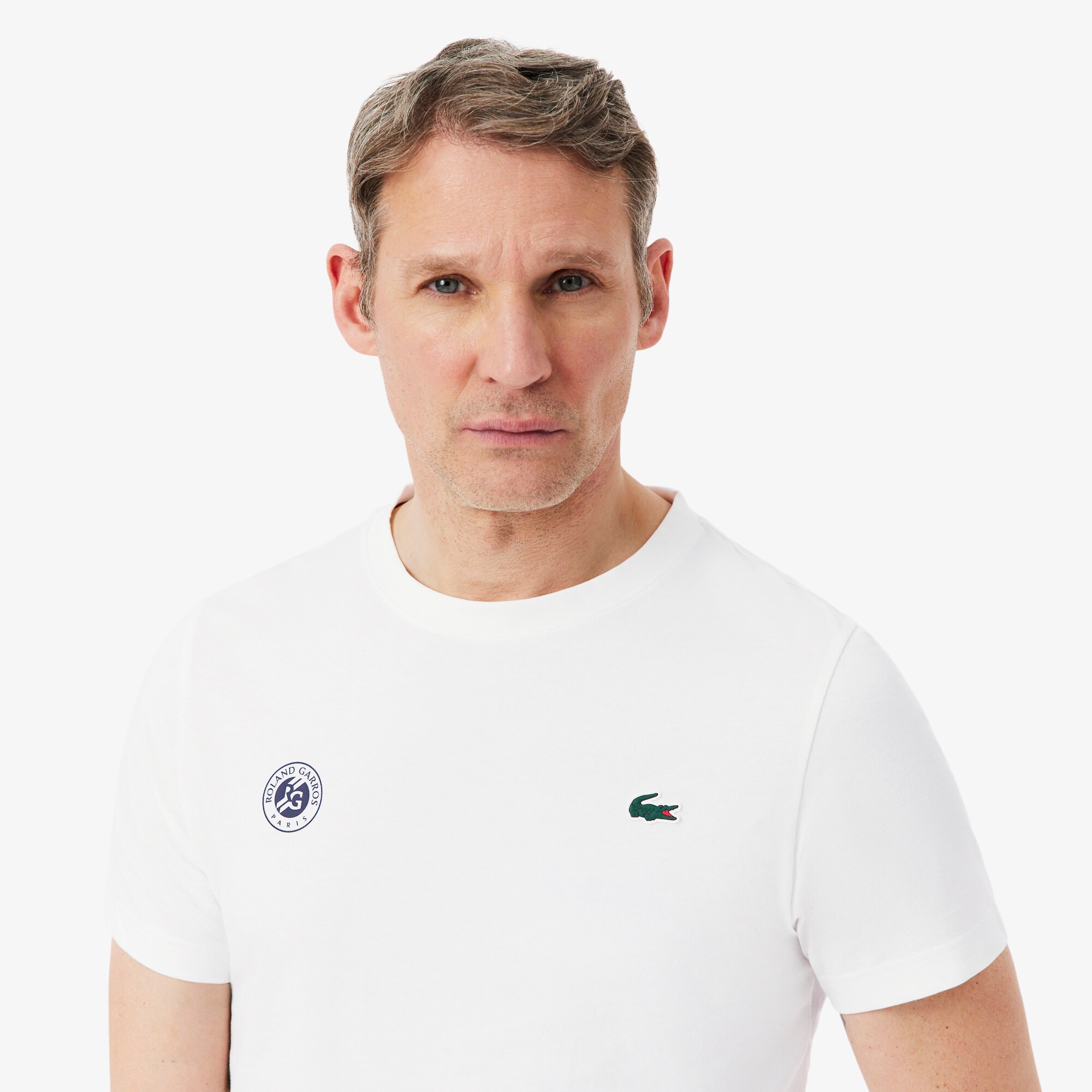 Kaos Tenis Ultra Dry Edisi Roland-Garros image number 1