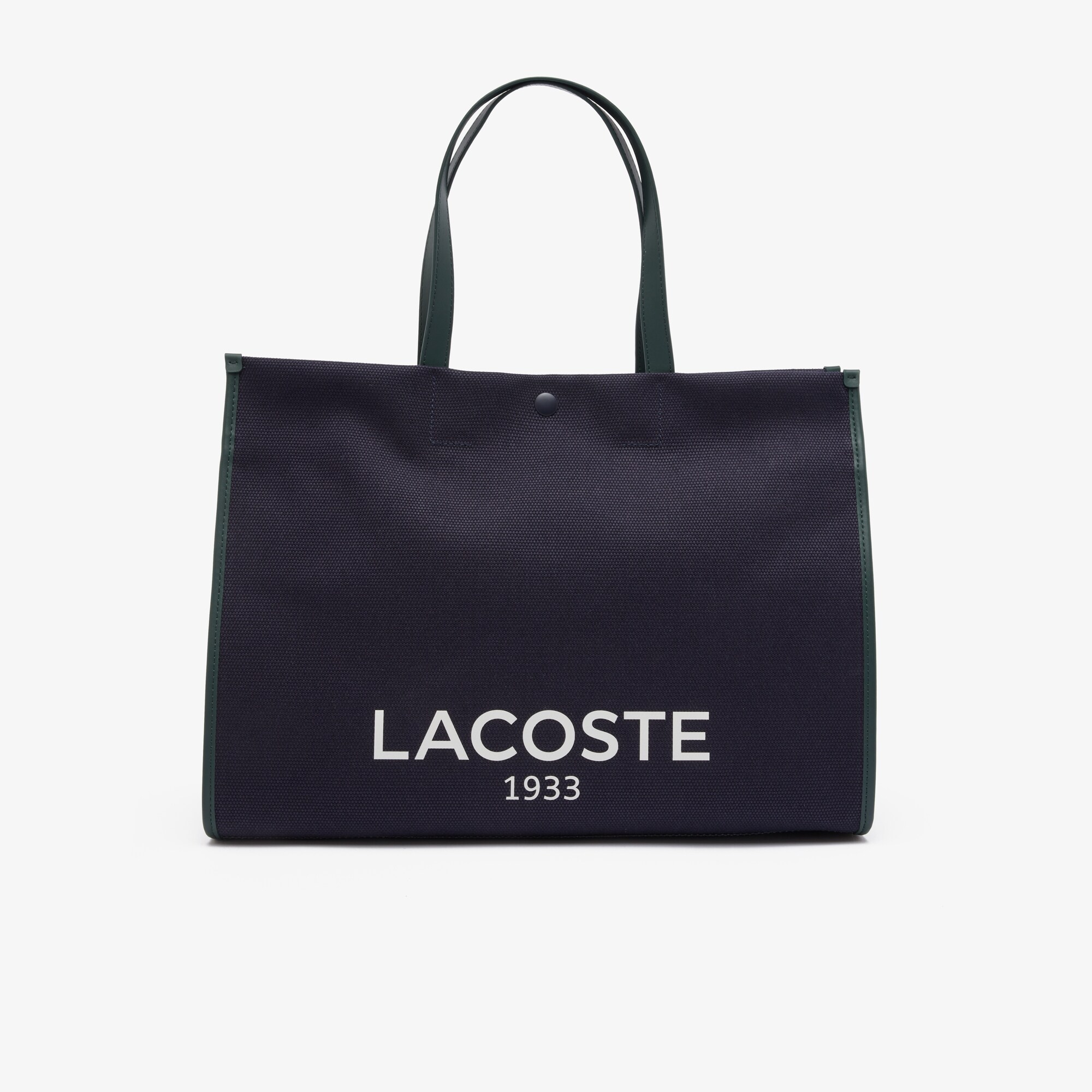 ★LACOSTE★ Public Heritage Canvas Shopper Bag NU4342T55G Q2 Unisex Large Heritage Canvas Tote - Bags - New In 2025 | Lacoste