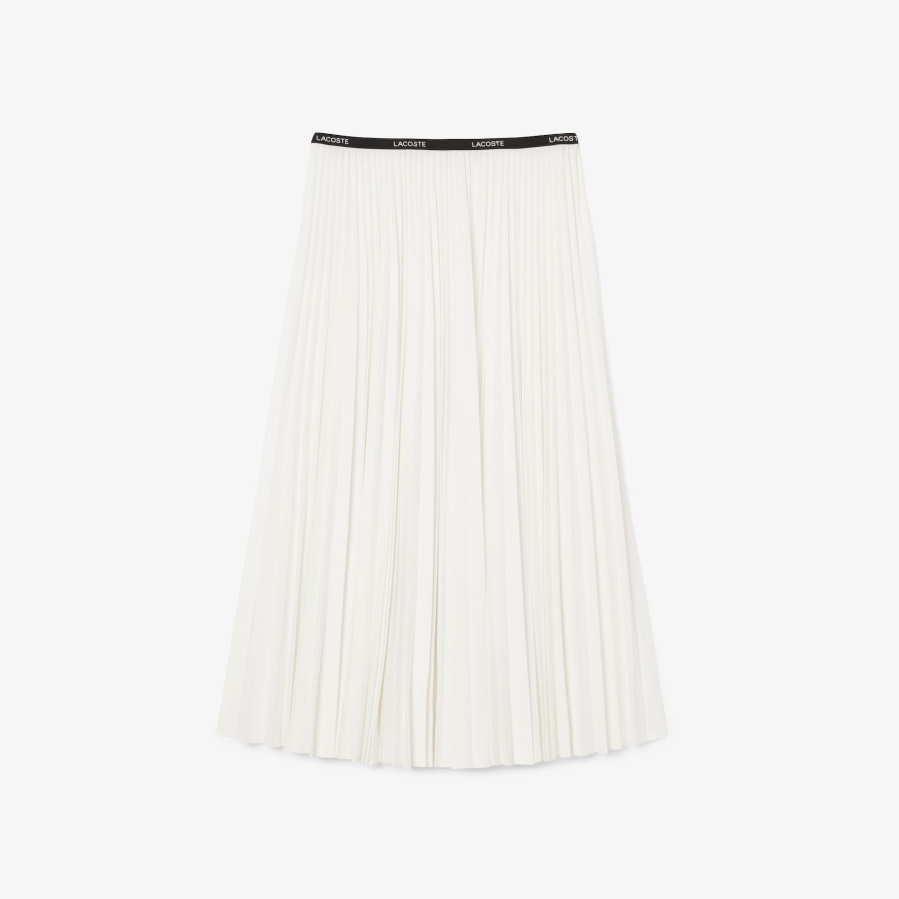 Long Pleated Elasticated Waist Skirt image number 3