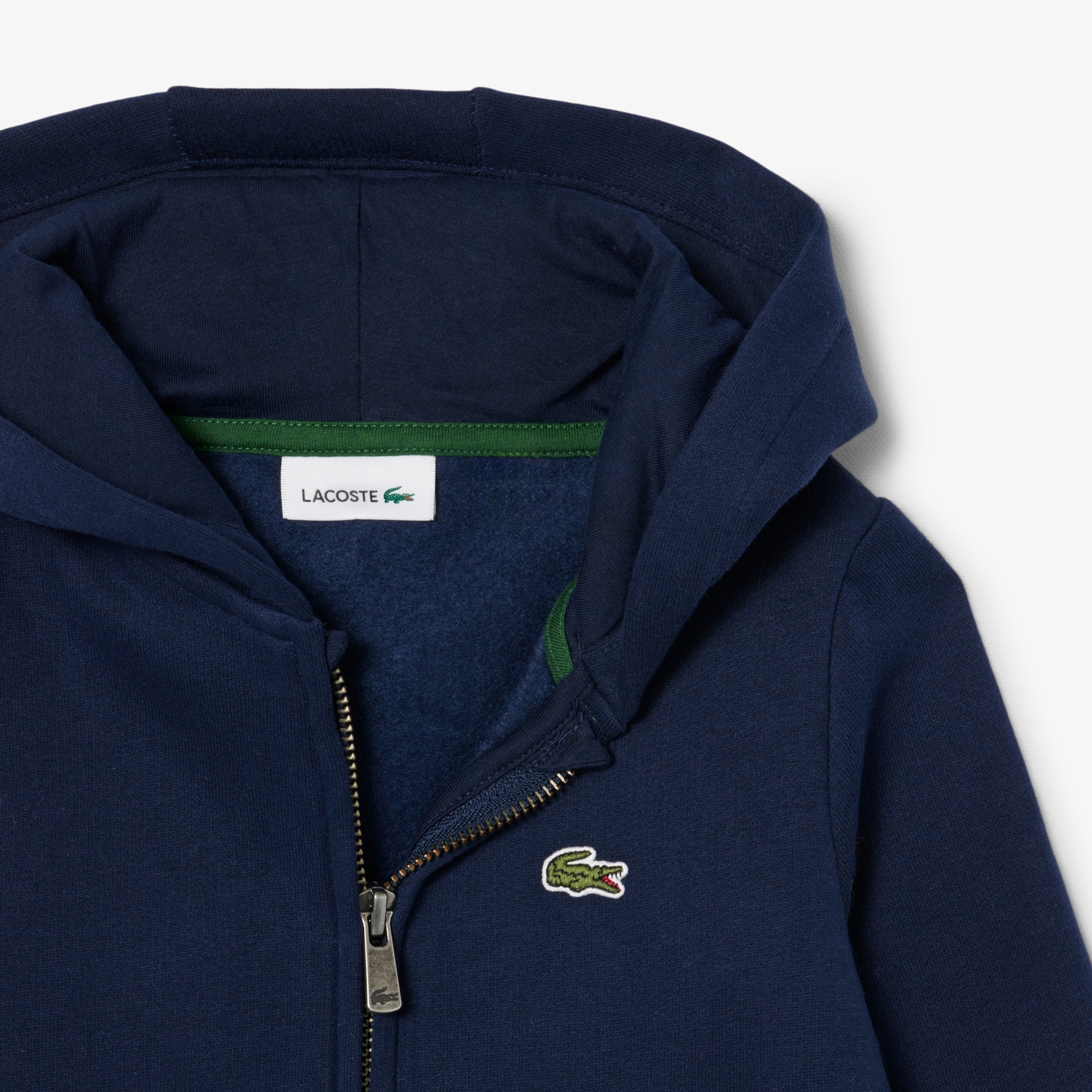 Hoodie Fleece Zip-Up Unisex image number 2