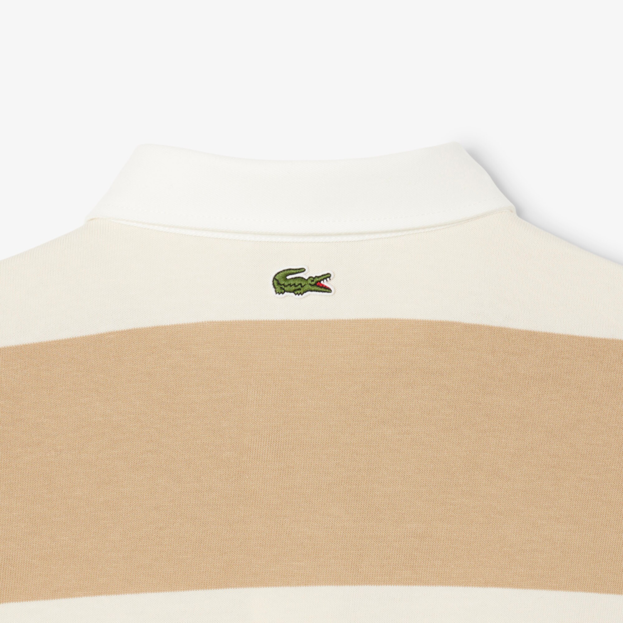 Relaxed Fit Striped Rugby Polo Shirt image number 5