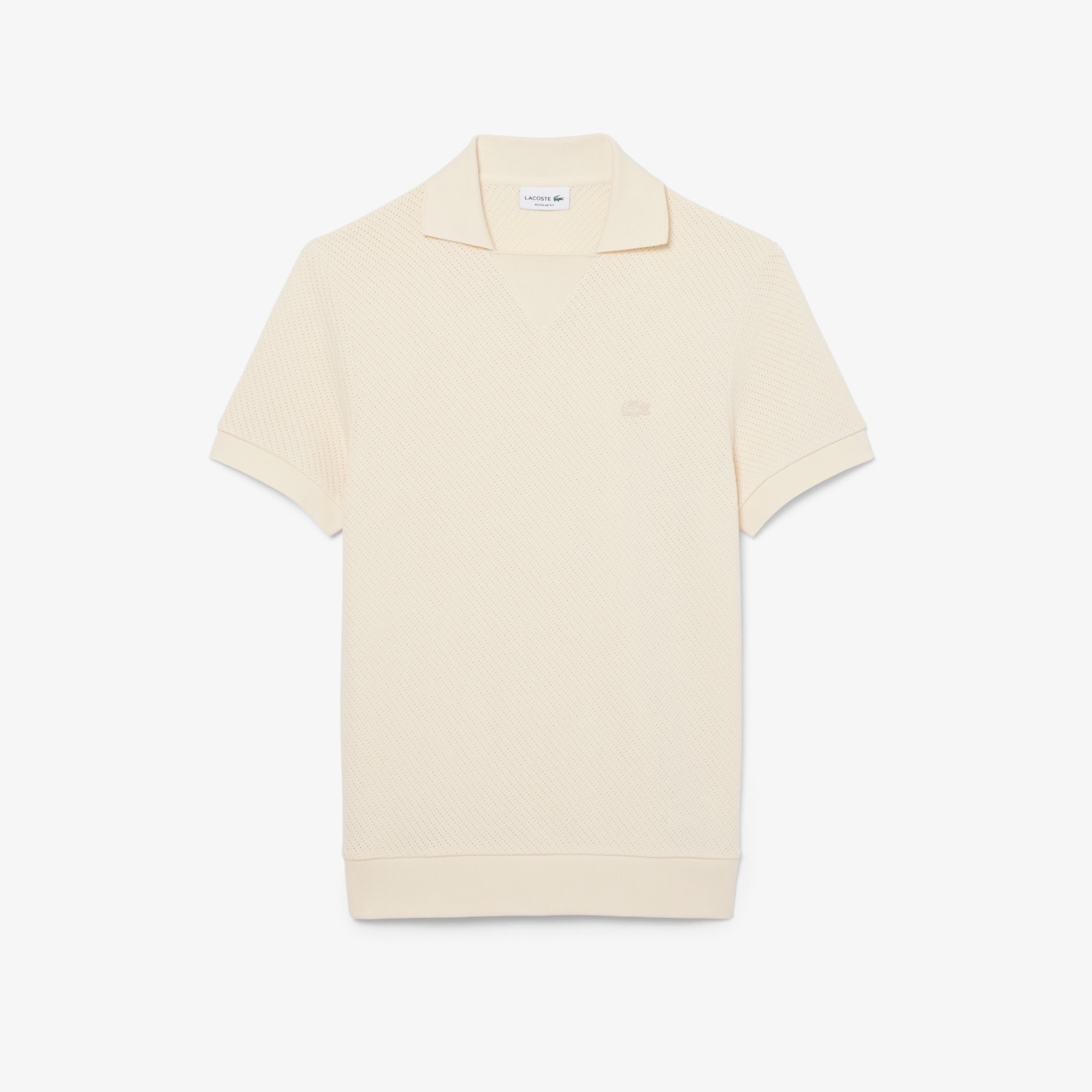 Kaos Polo Regular Fit Lacy Katun image number 3
