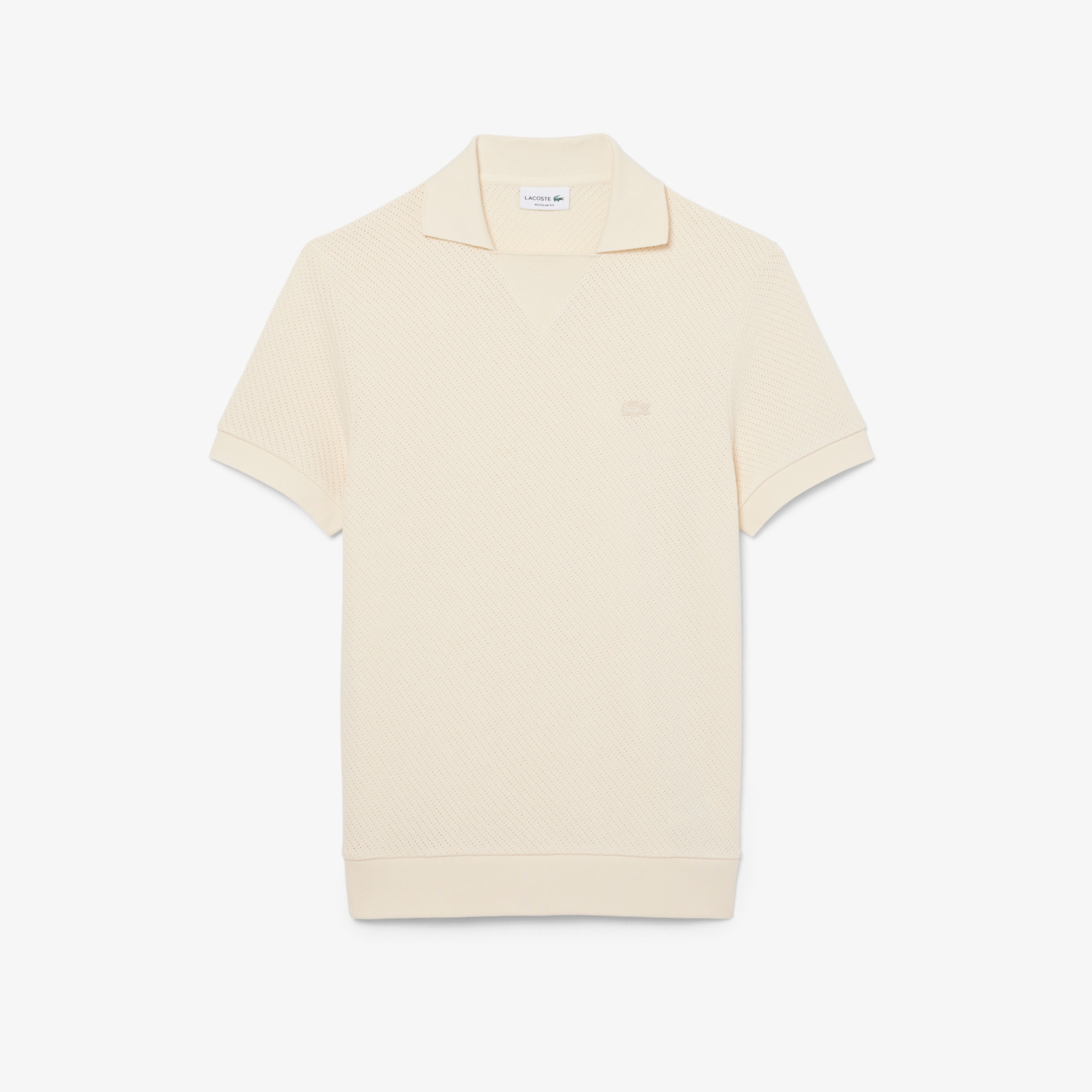 Kaos Polo Regular Fit Lacy Katun image number 3