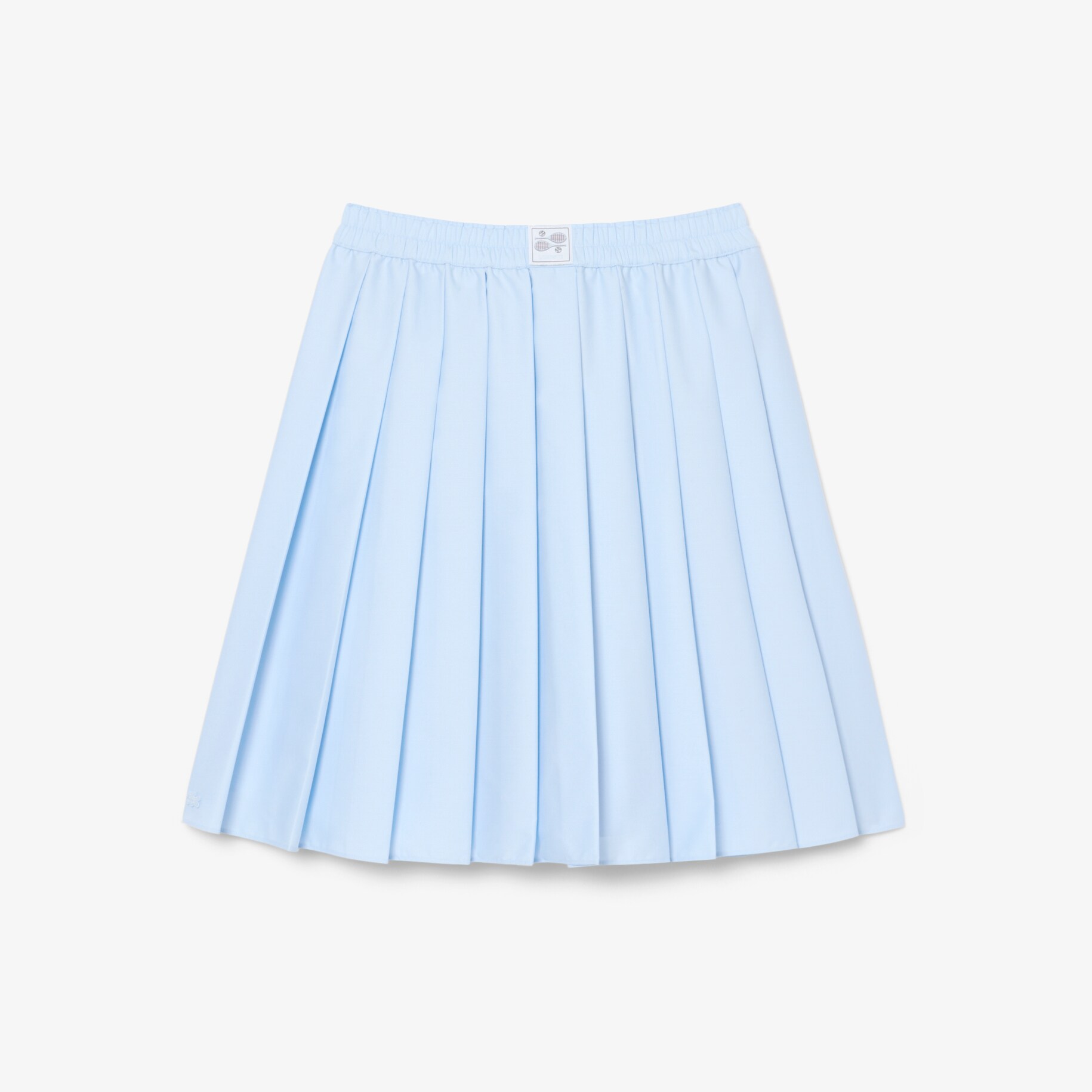 Rok Midi Lipit Petit Piqu&eacute; Effect image number 3
