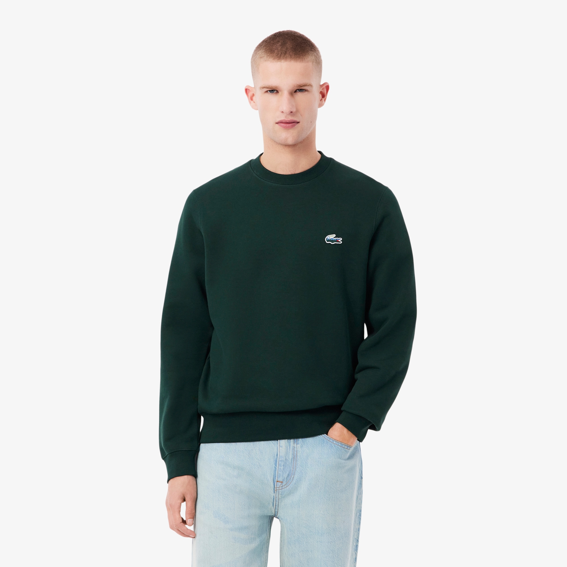 Landscape Crocodile Fleece Sweatshirt image number 0