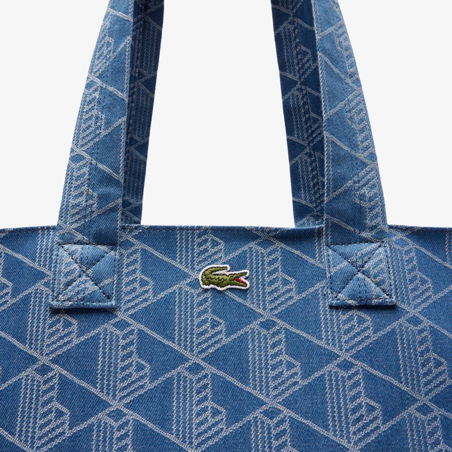 XXL Summer Pack Jacquard Motif Tote image number 4