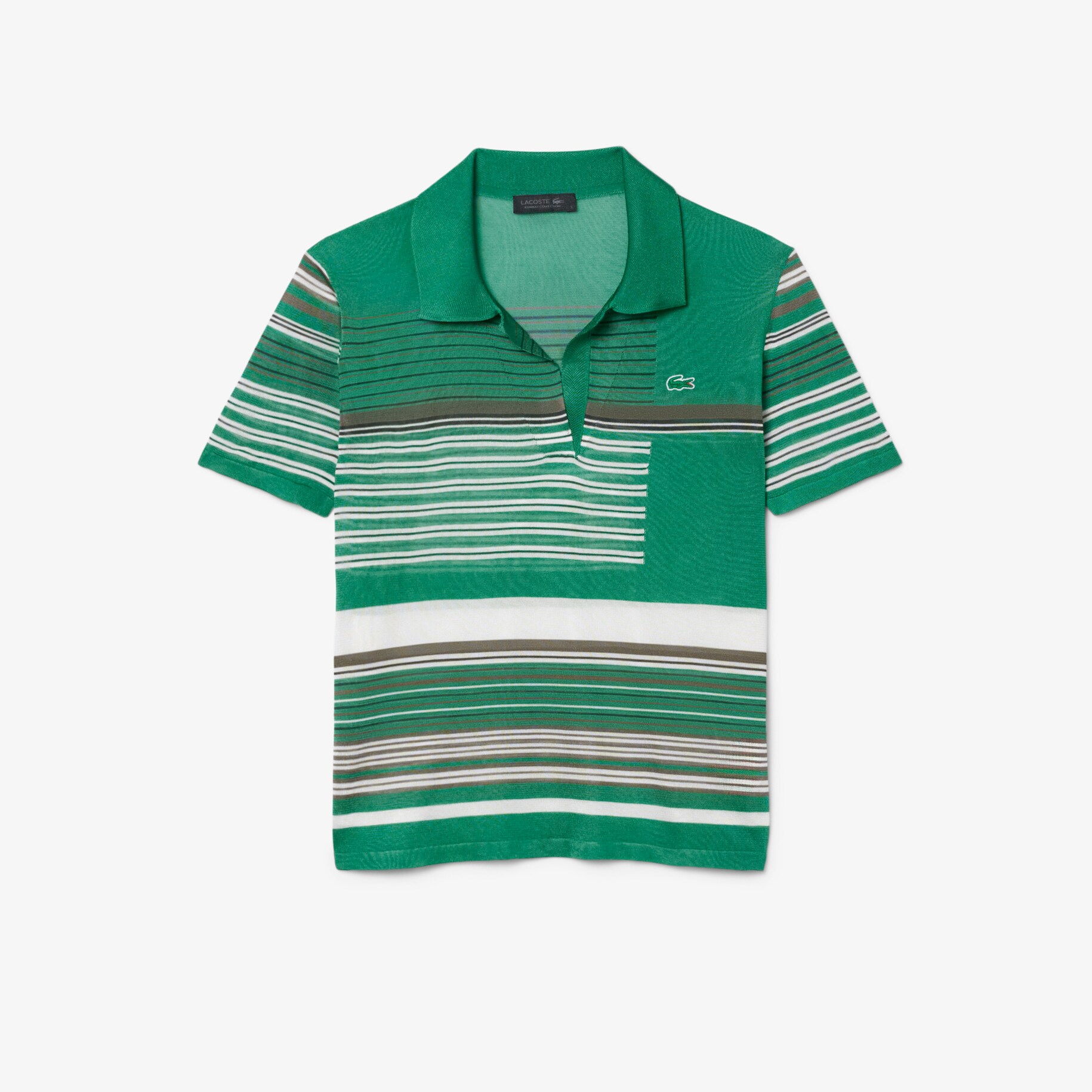 Kaos Polo Satin Piqu&eacute; Bergaris Slim Fit Runway image number 3