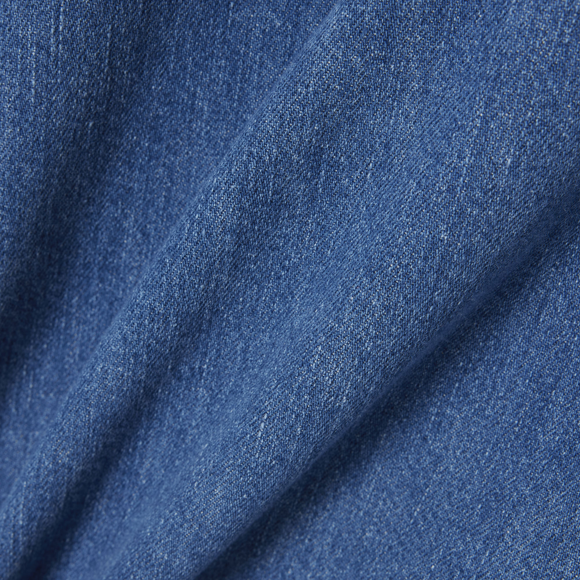 Kaos Polo Denim Oversized Lightweight image number 7