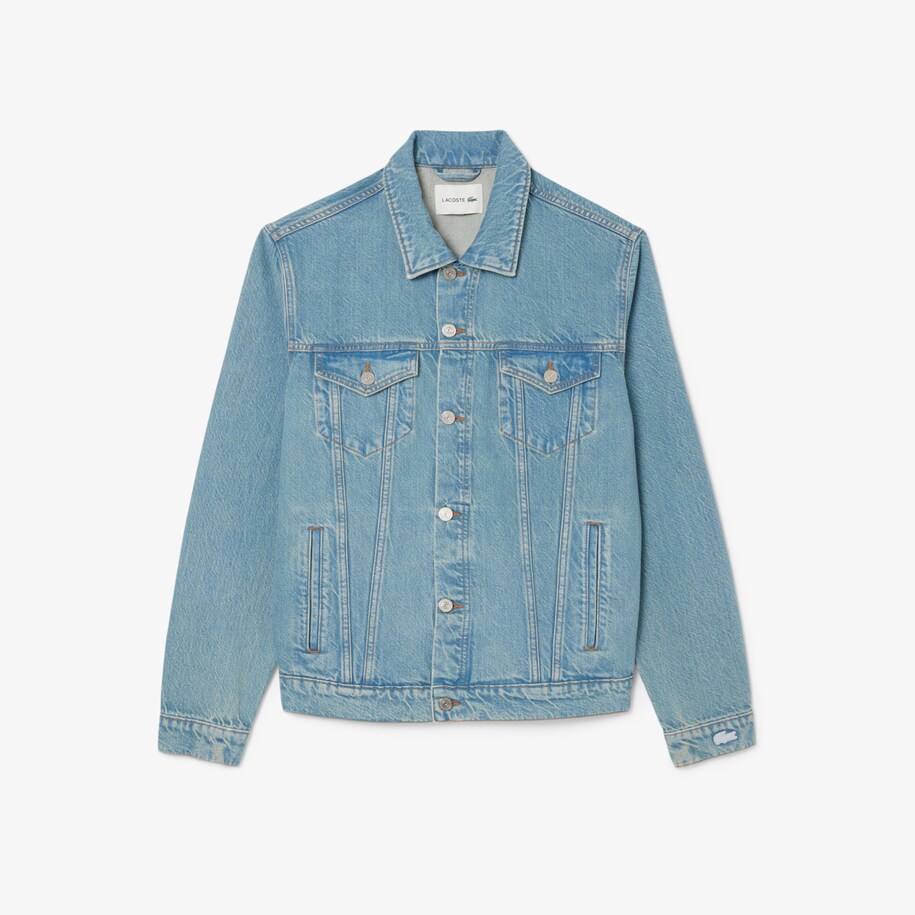 Crocodile Denim Jacket image number 3