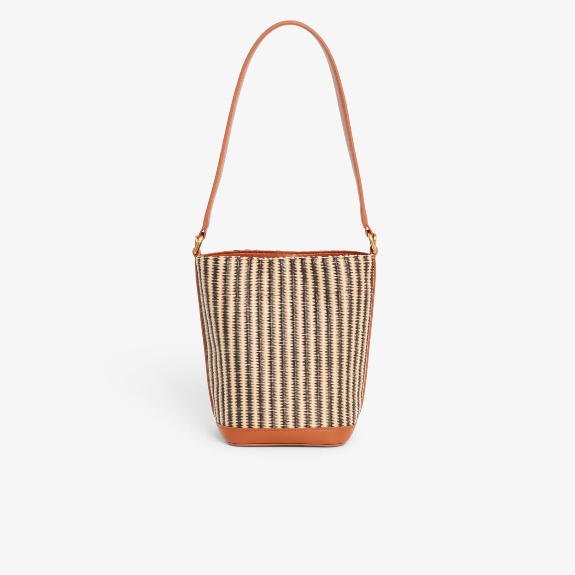 Tas Bucket Summer Pack Raffia Kecil image number 1