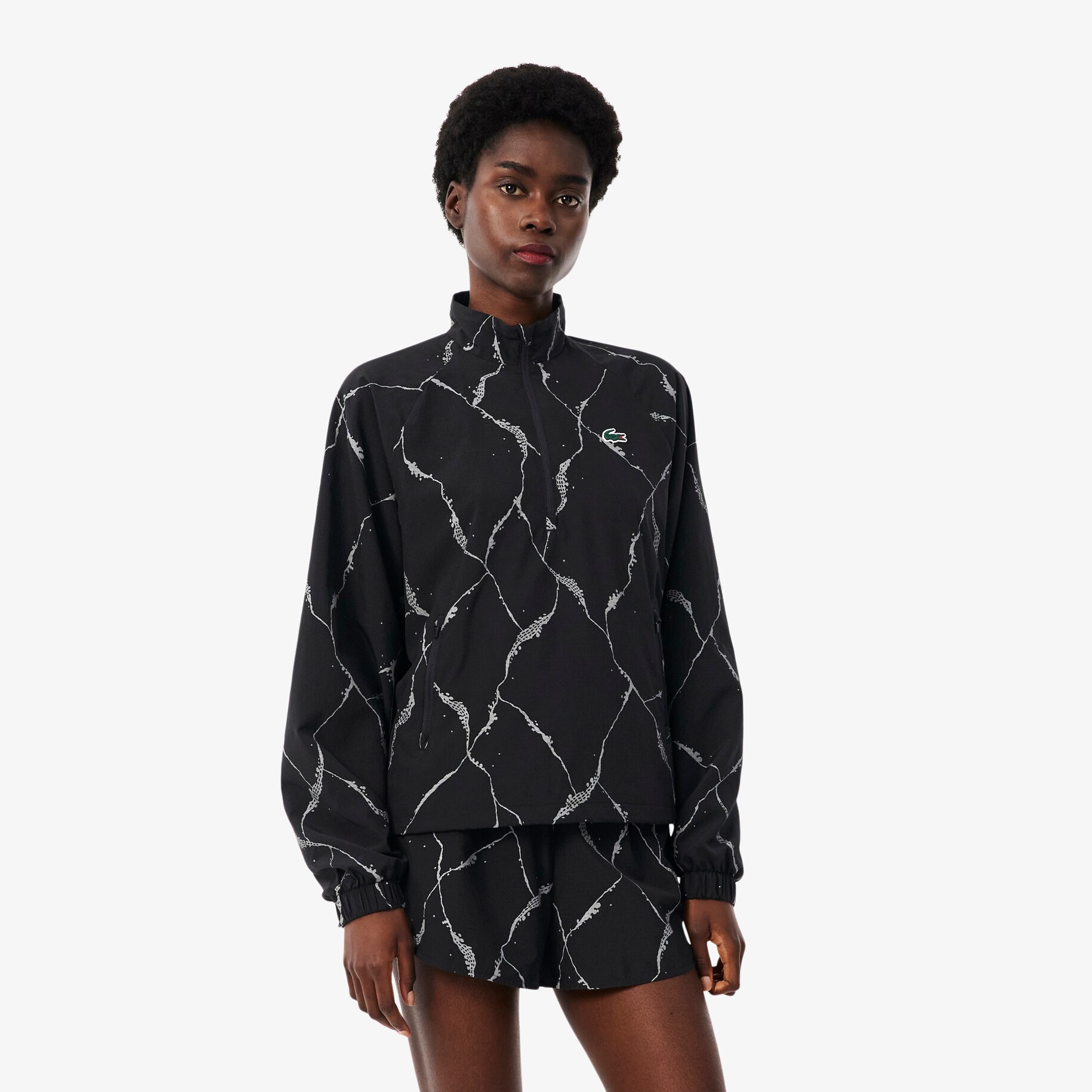 Jaket Tenis Reflective Crocodile Print image number 0