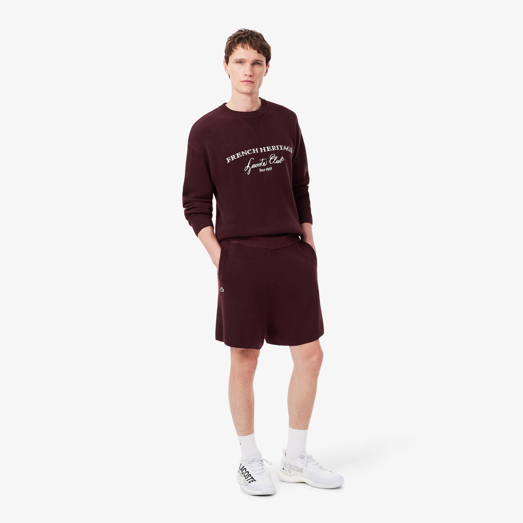 Celana Pendek Interlock Tennis Heritage Relaxed Fit image number 0