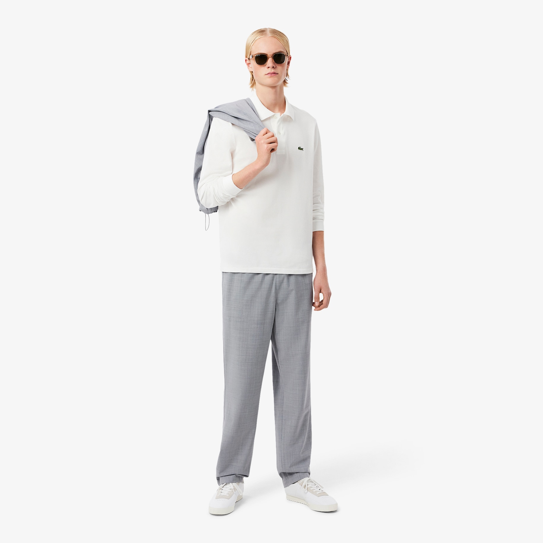 Celana Chino  Regular Fit Wool Flannel image number 0