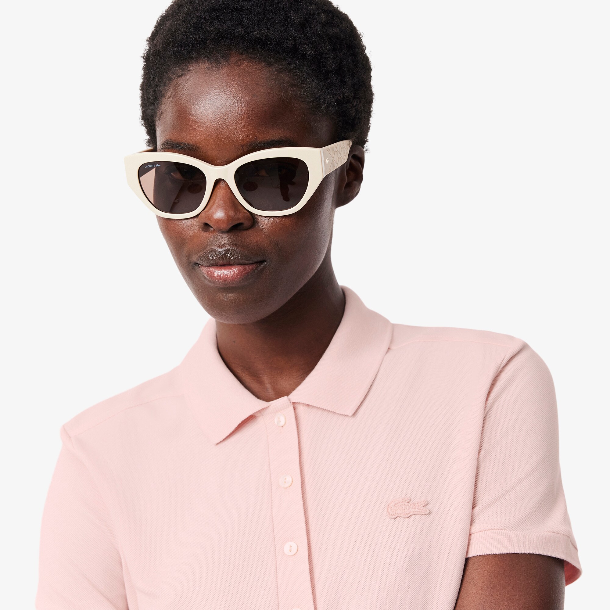 L.12.D Slim Fit Stretch Mini Piqu&eacute; Polo Shirt image number 1