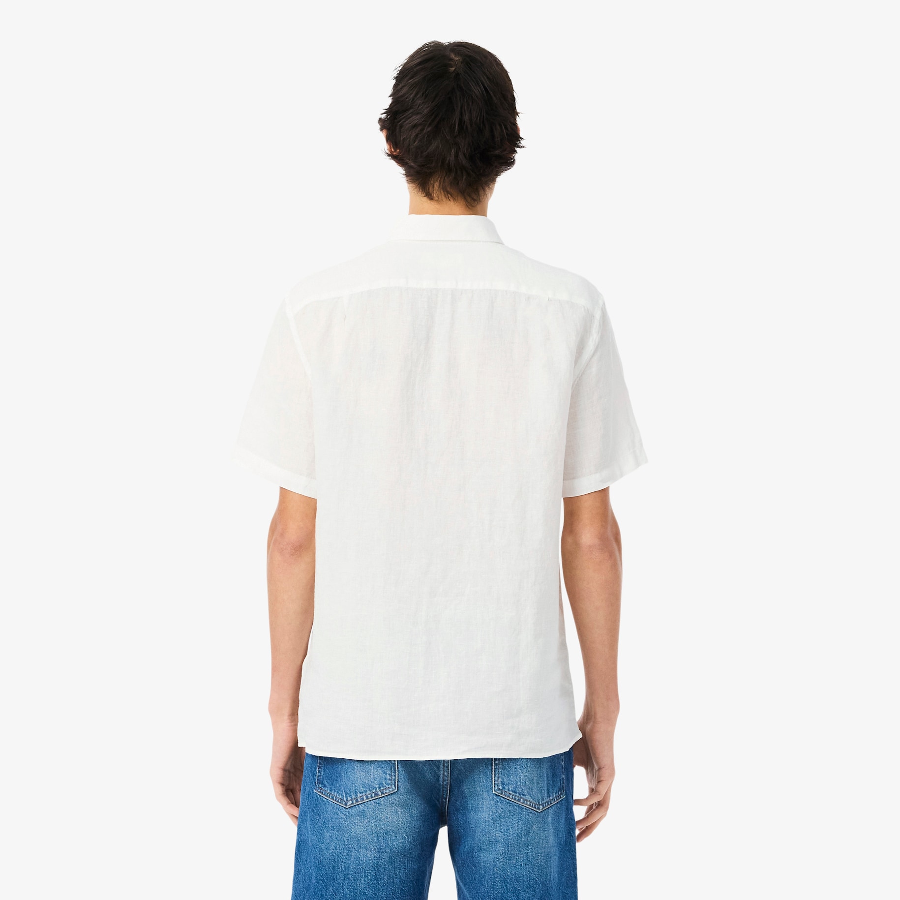 Short Sleeved Linen Shirt image number 2