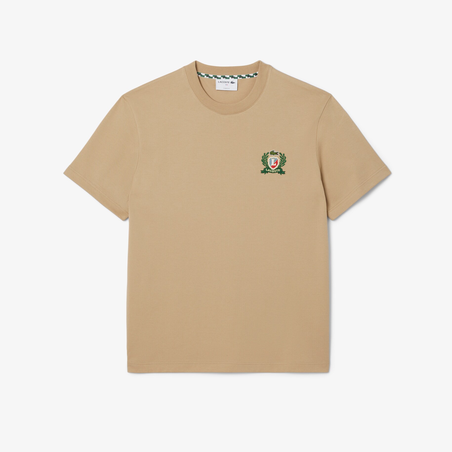 French Made Embroidered Badge T-shirt image number 3