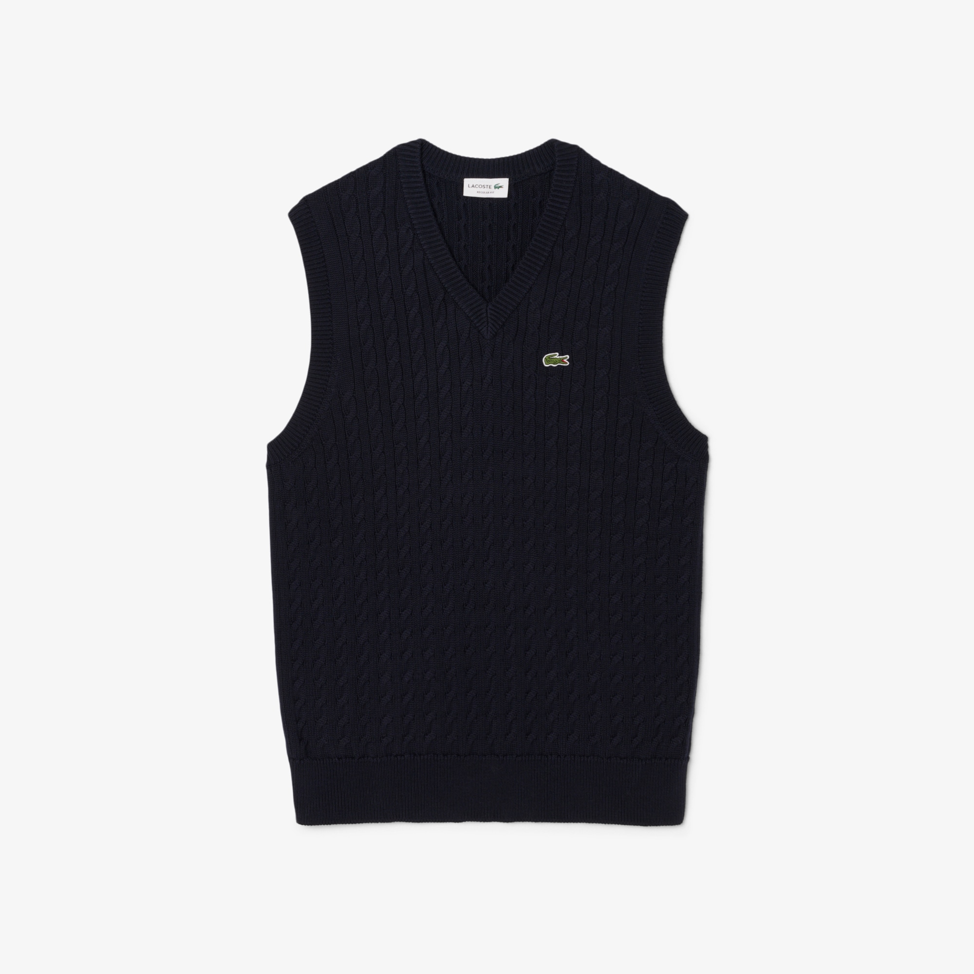 Rompi Sweater Katun Rajutan Kabel image number 3