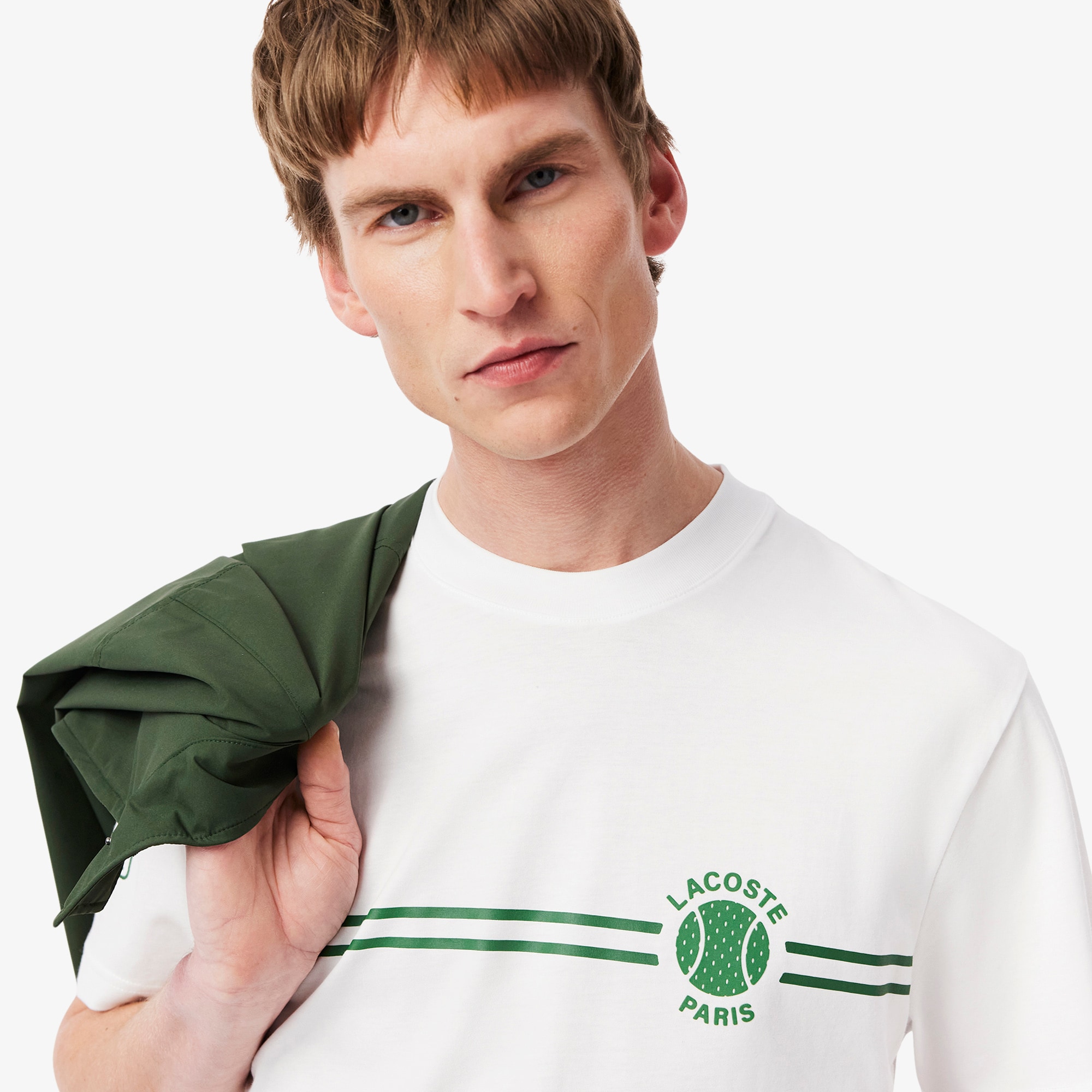 Kaos Katun Jersey Bordir Print image number 1